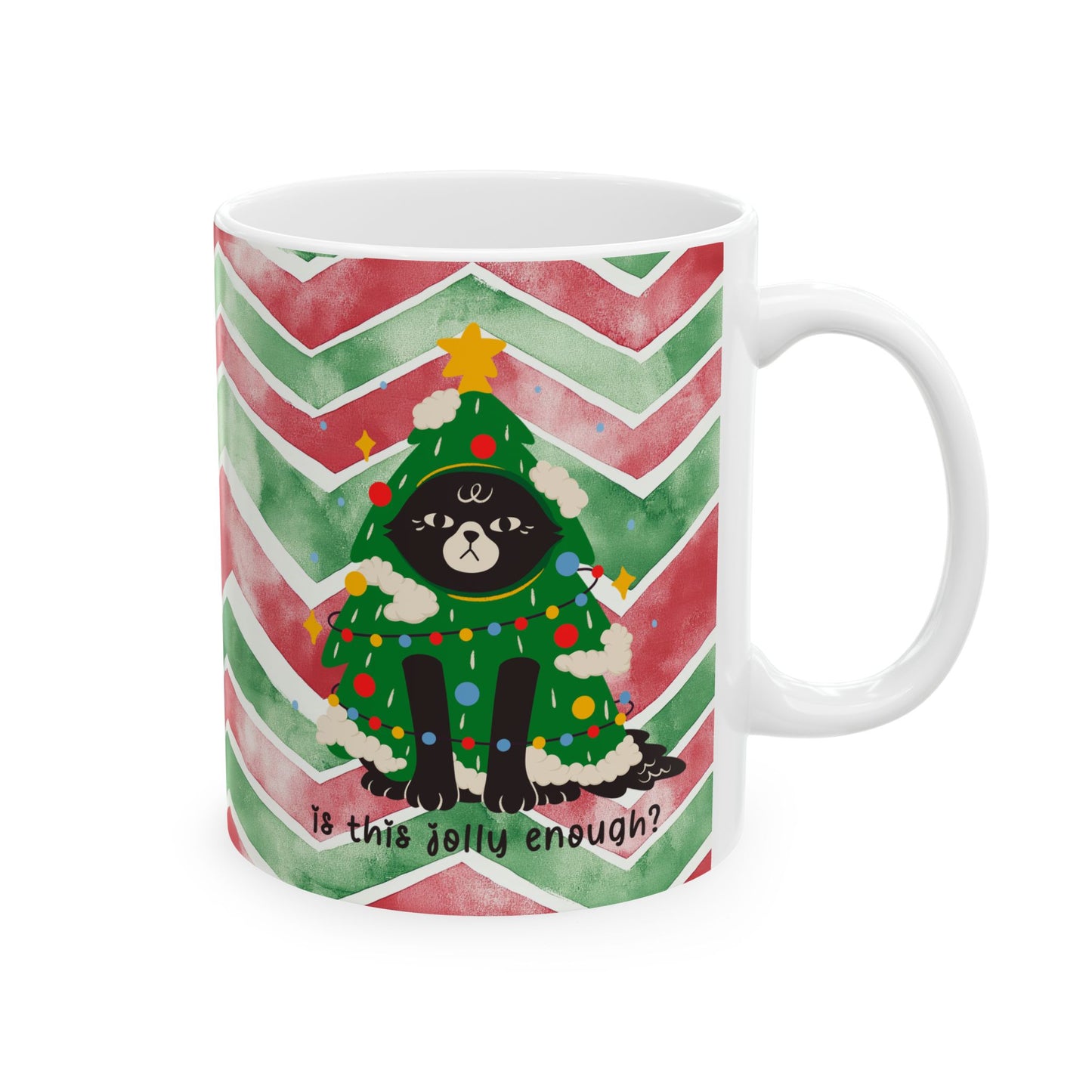 Is this jolly enough, ceramic mug