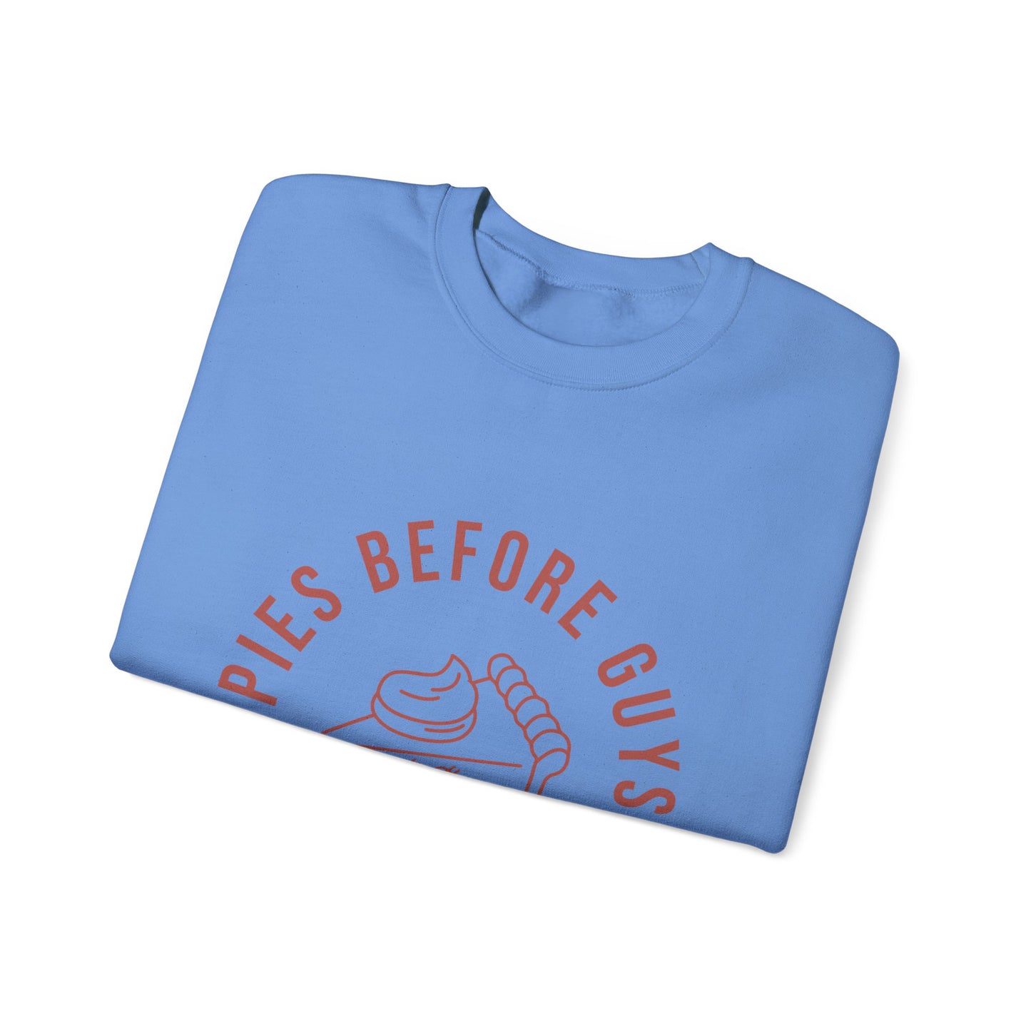 "Pies Before Guys" Unisex Heavy Blend™ Crewneck Sweatshirt