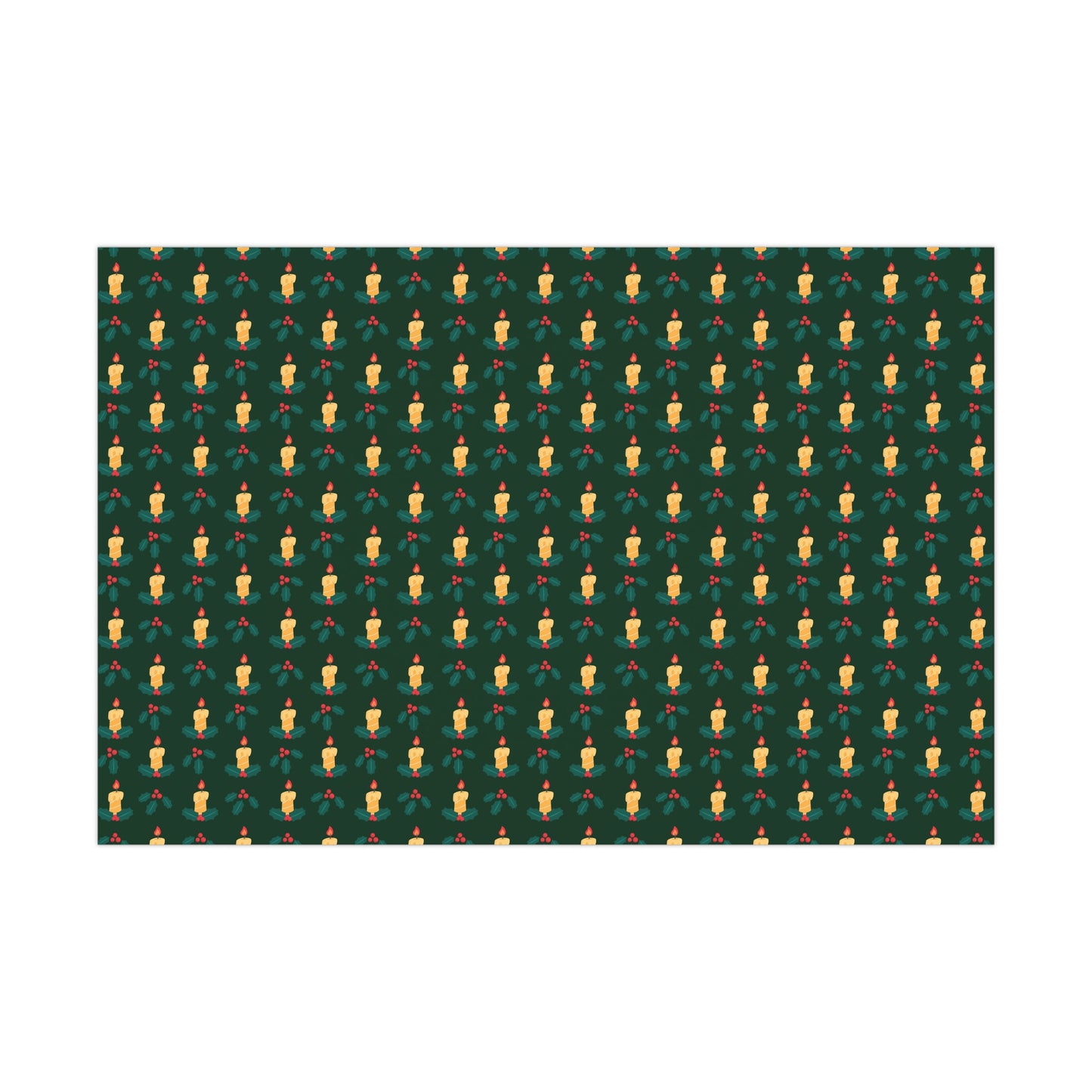 Candle Gift Wrap Papers