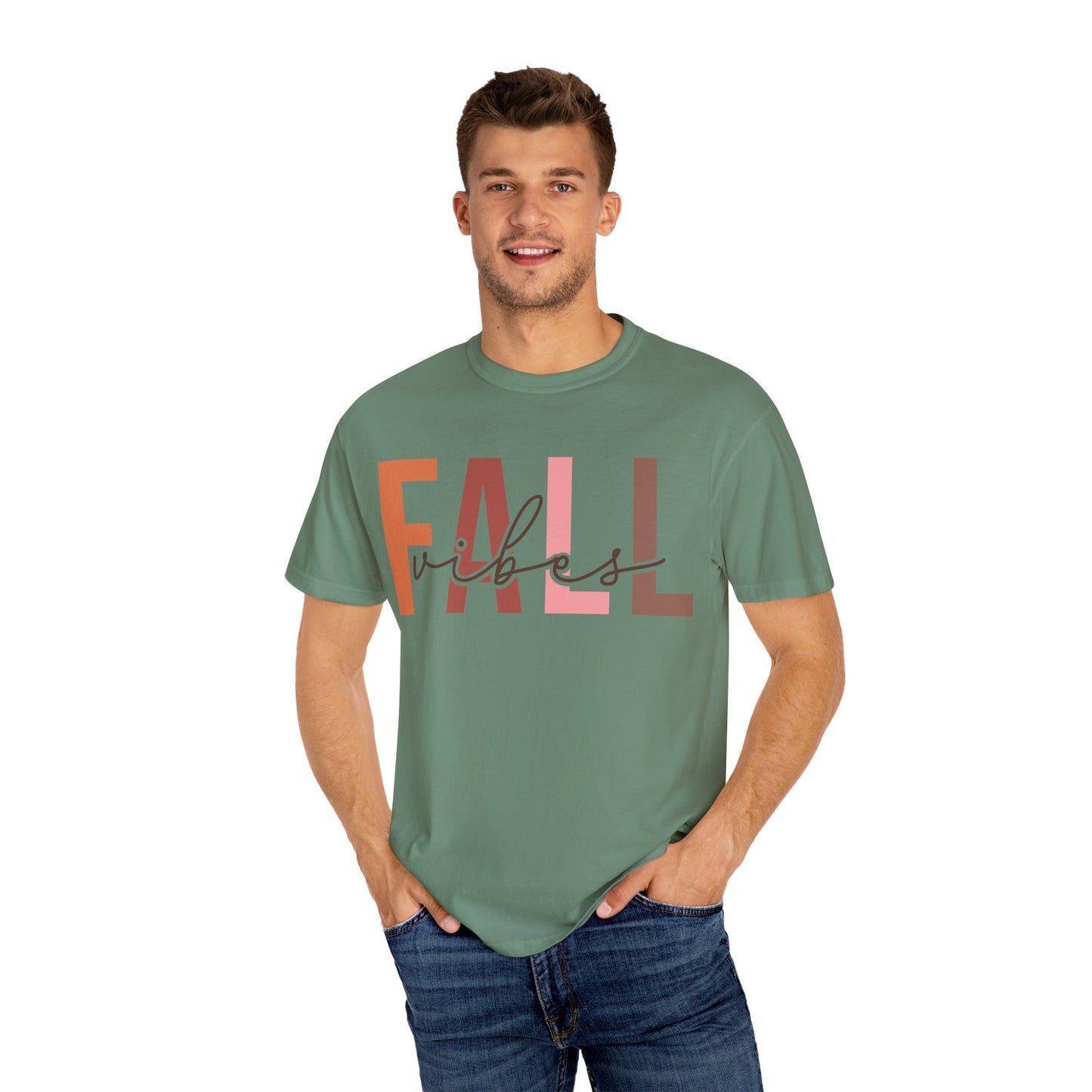 Fall Vibes Garment-Dyed T-shirt