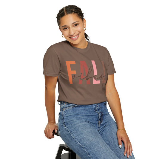 Fall Vibes Garment-Dyed T-shirt