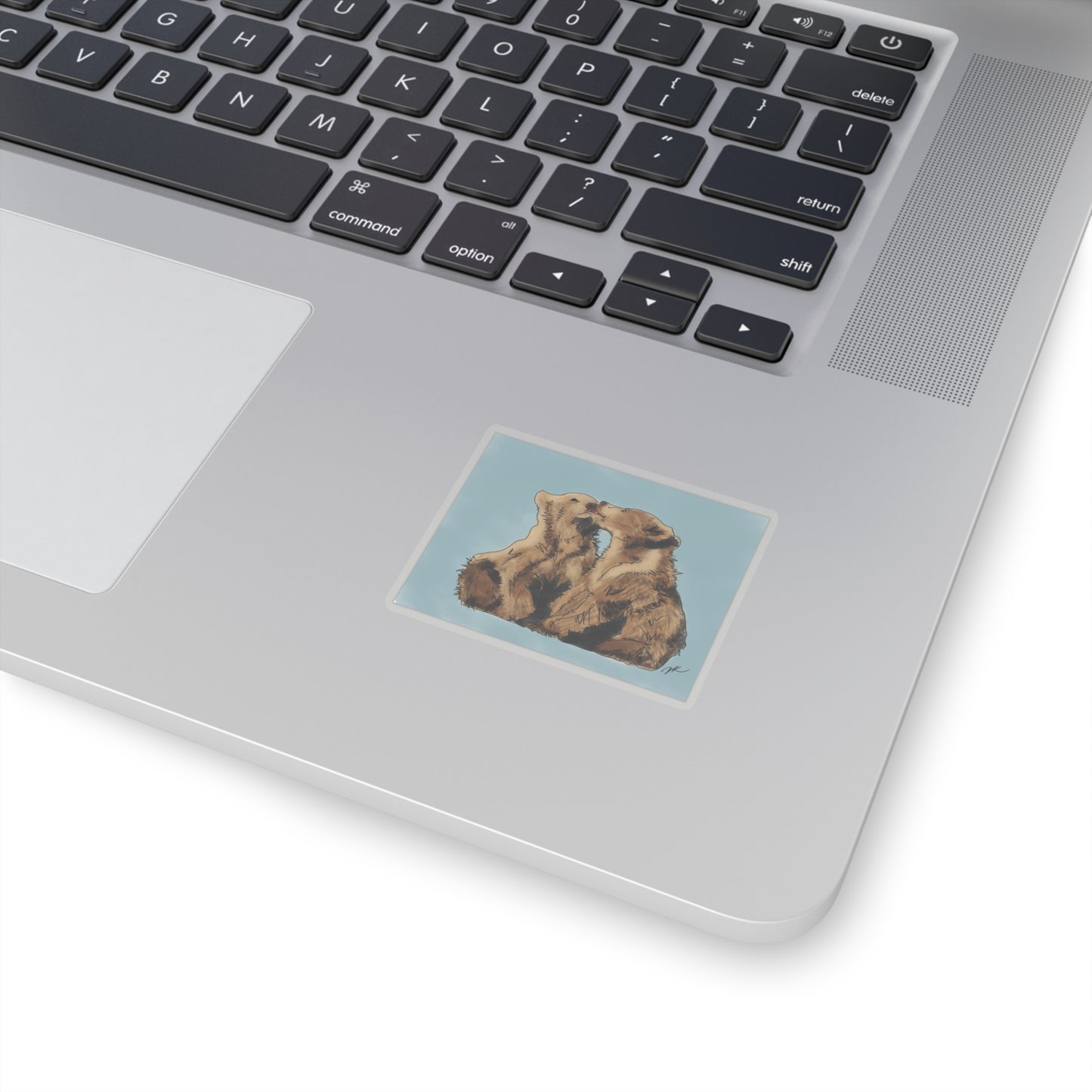 Bear Kissing - Kiss-Cut Stickers