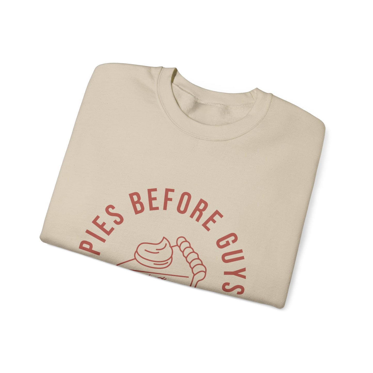 "Pies Before Guys" Unisex Heavy Blend™ Crewneck Sweatshirt