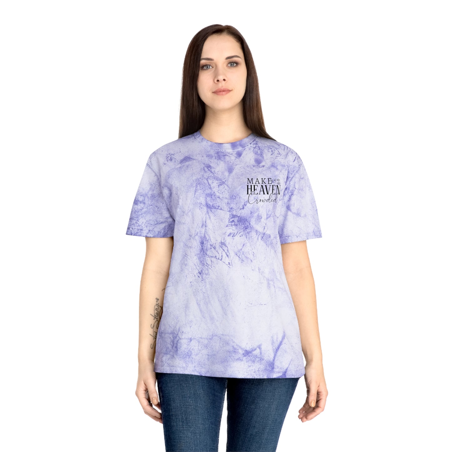 Make Heaven Crowded Volunteer Unisex Color Blast T-Shirt