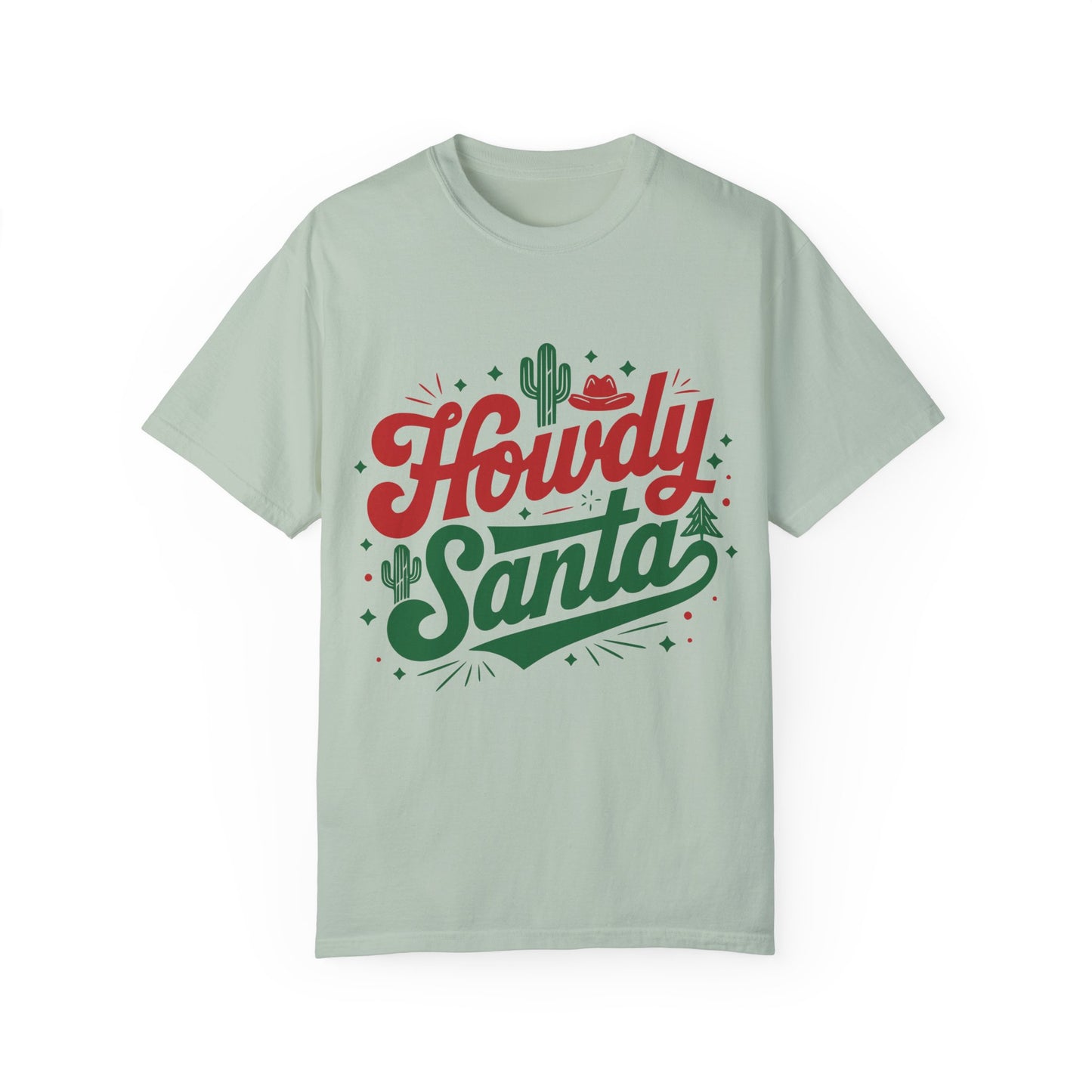Howdy Santa Garment-Dyed T-shirt