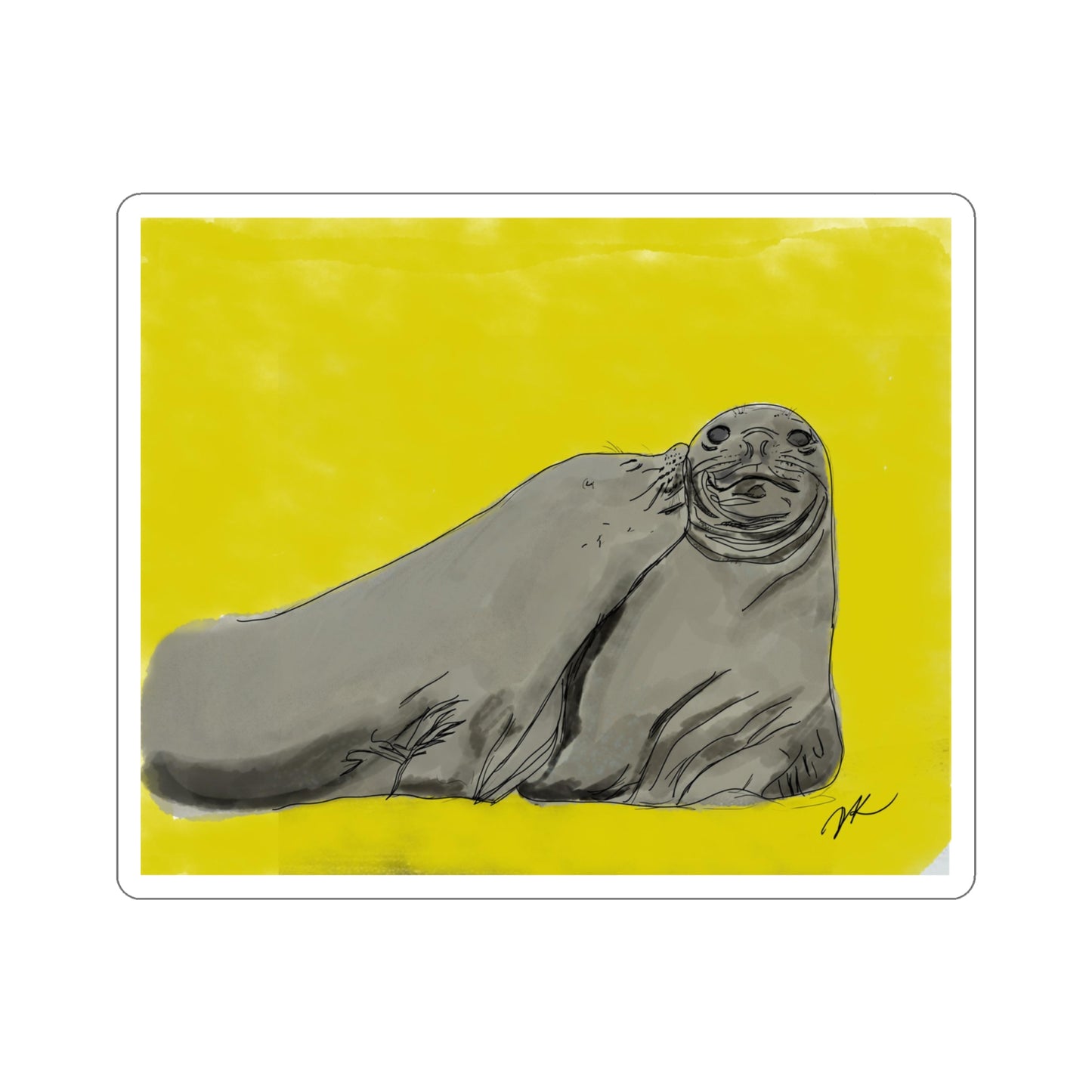 Seal the Kiss - Kiss-Cut Stickers