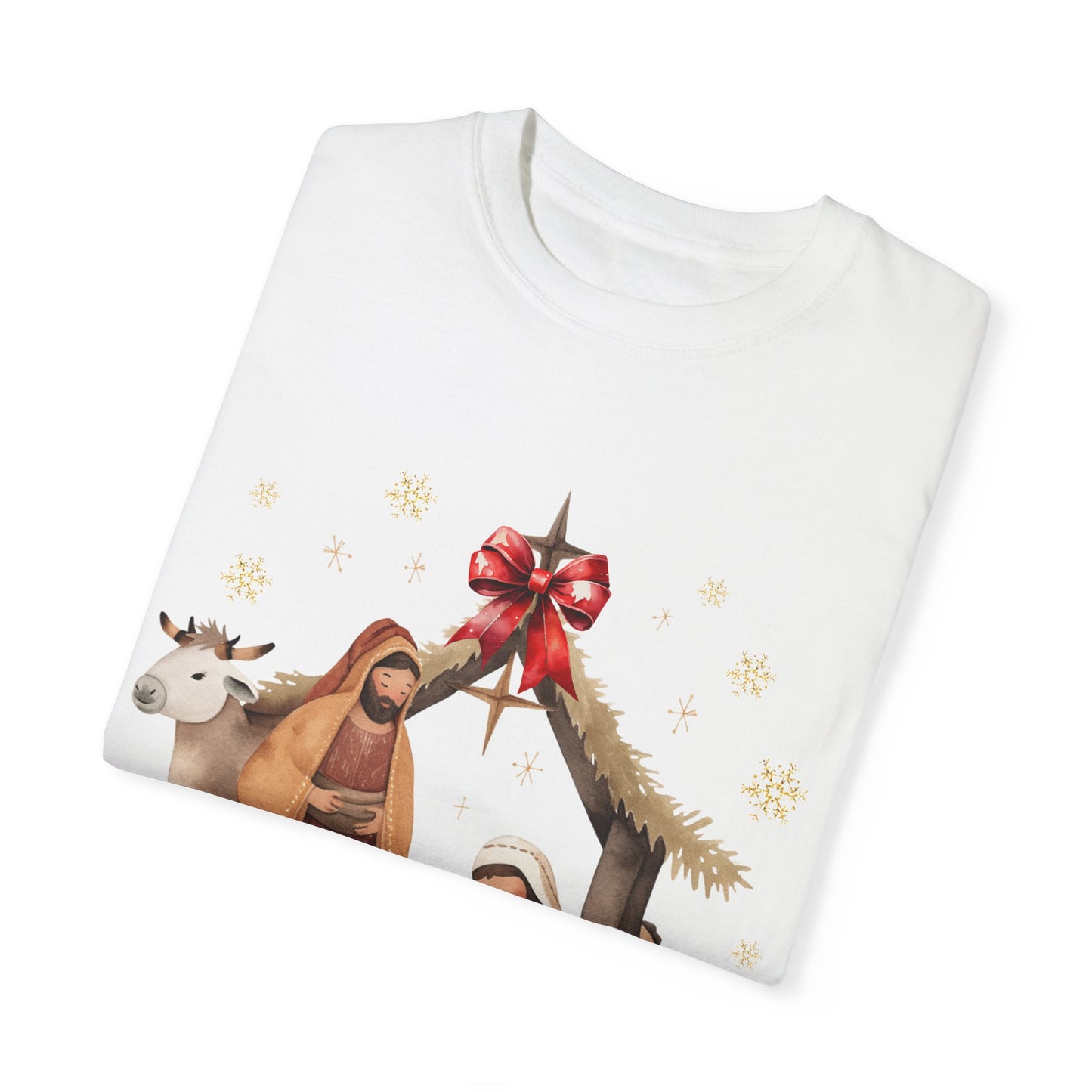 Oh come let us adore Him Garment-Dyed T-shirt