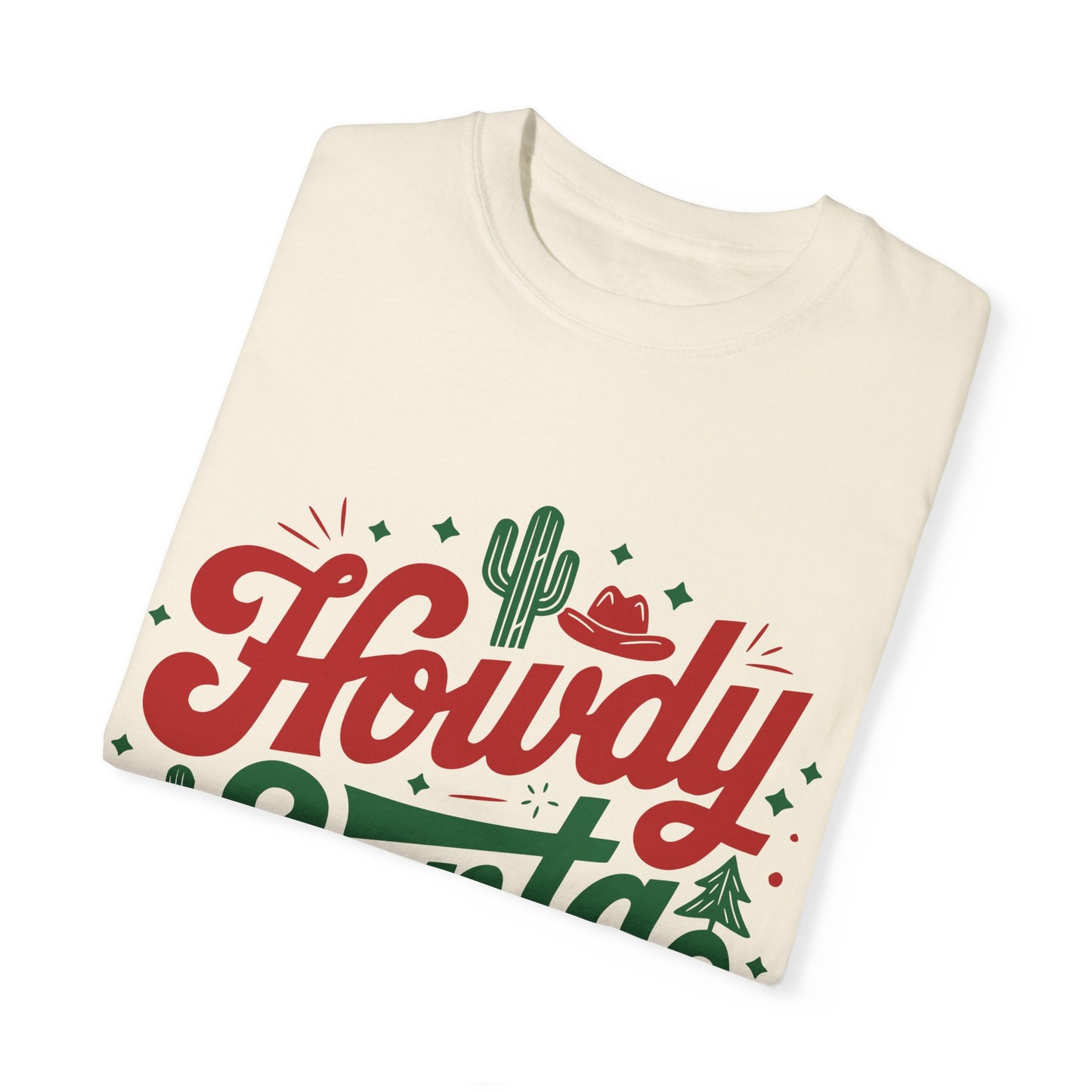 Howdy Santa Garment-Dyed T-shirt