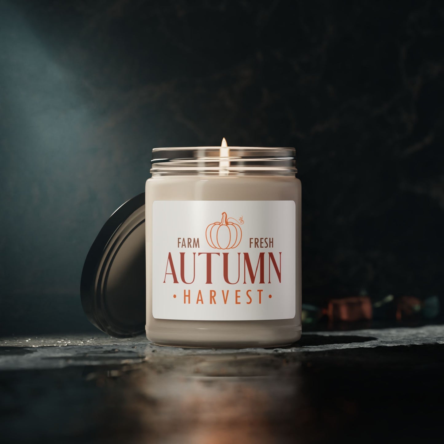 Autumn Harvest Scented Soy Candle, 9oz