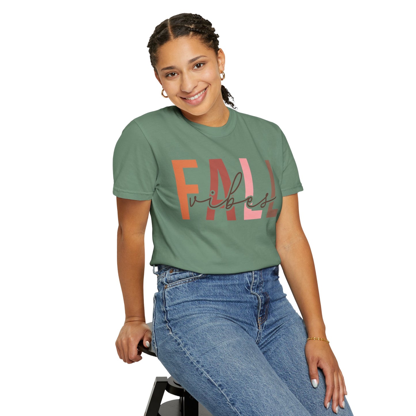 Fall Vibes Garment-Dyed T-shirt