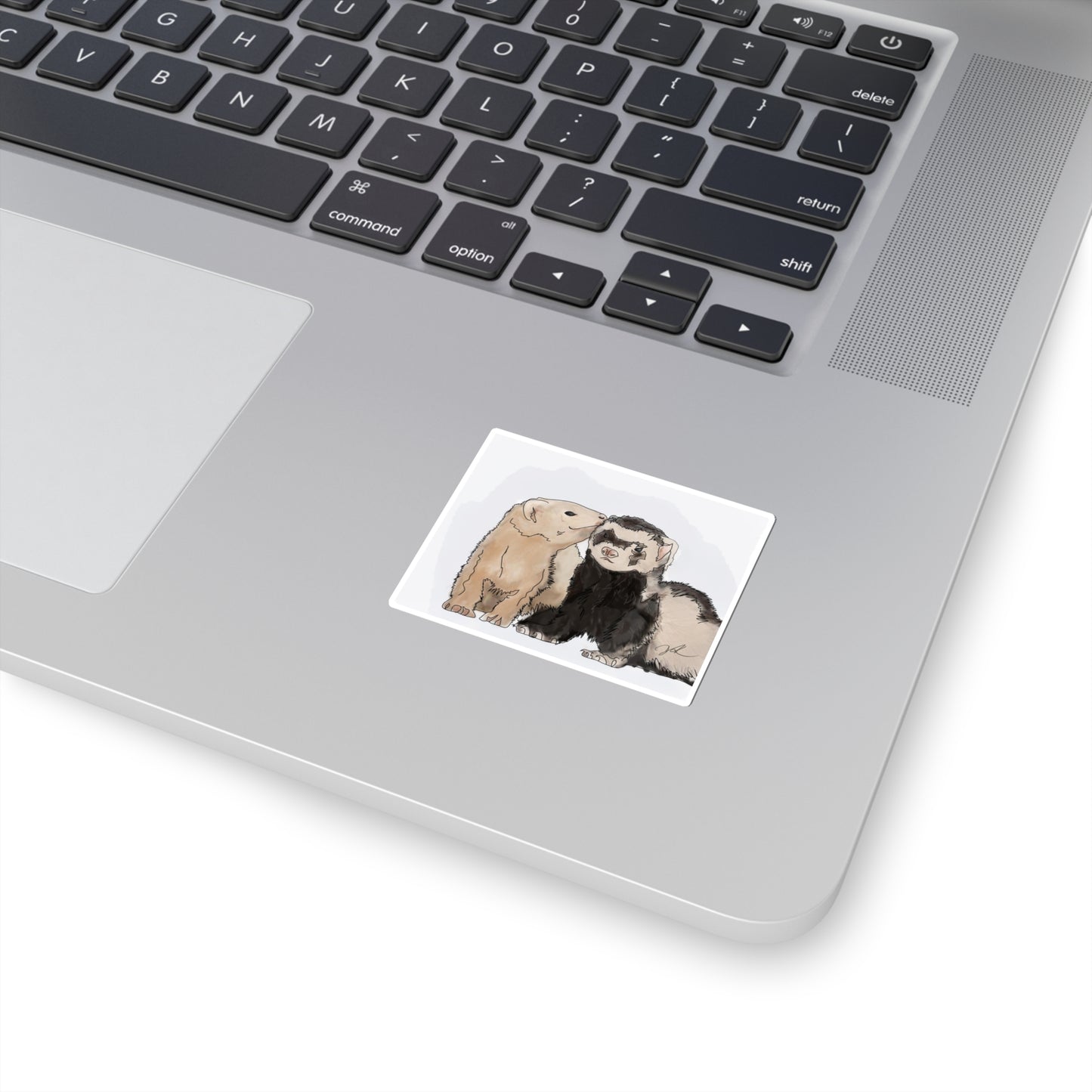 Ferret Kisses - Kiss-Cut Stickers