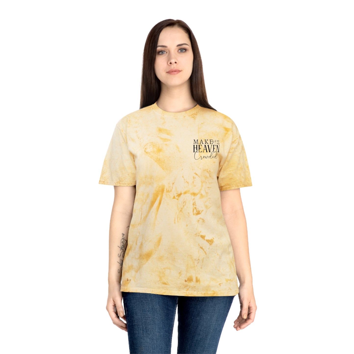 Make Heaven Crowded Volunteer Unisex Color Blast T-Shirt