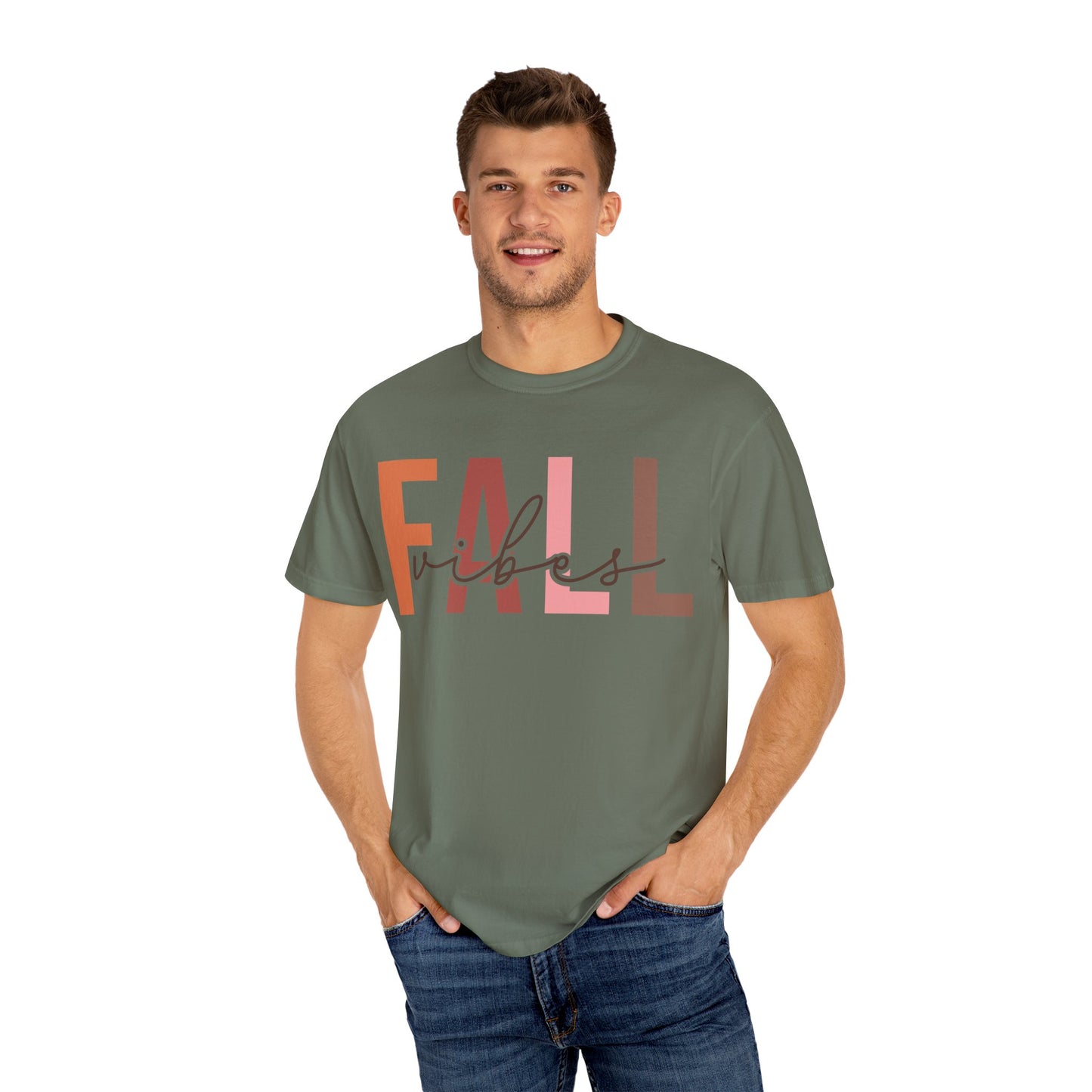 Fall Vibes Garment-Dyed T-shirt