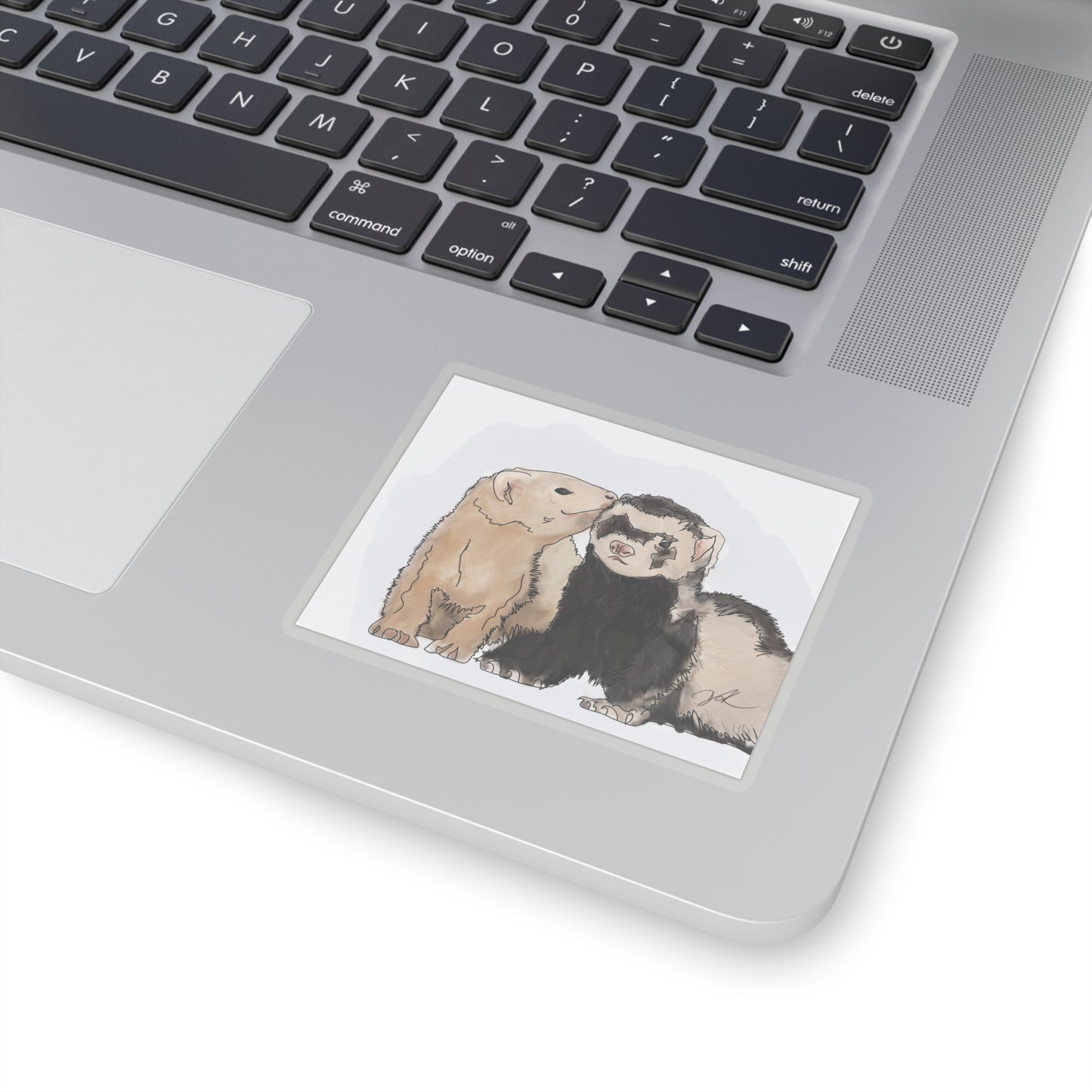 Ferret Kisses - Kiss-Cut Stickers