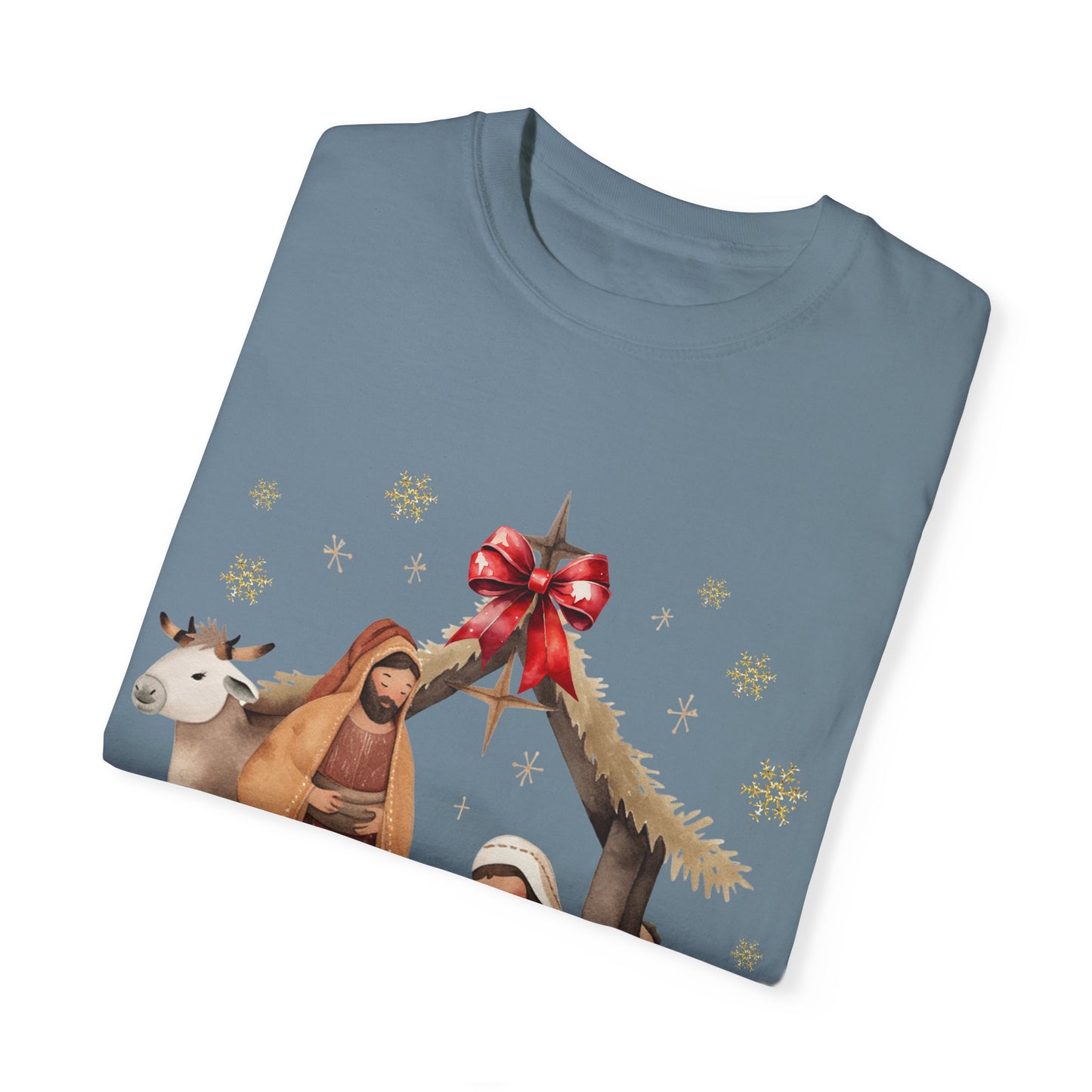Oh come let us adore Him Garment-Dyed T-shirt