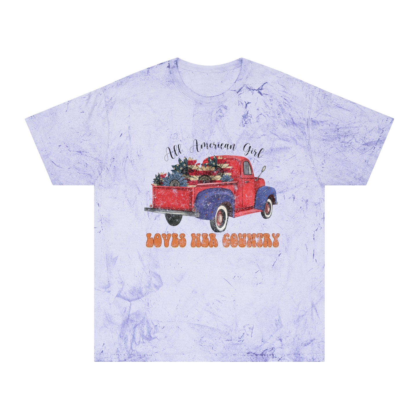 All American Girl Color Blast T-Shirt