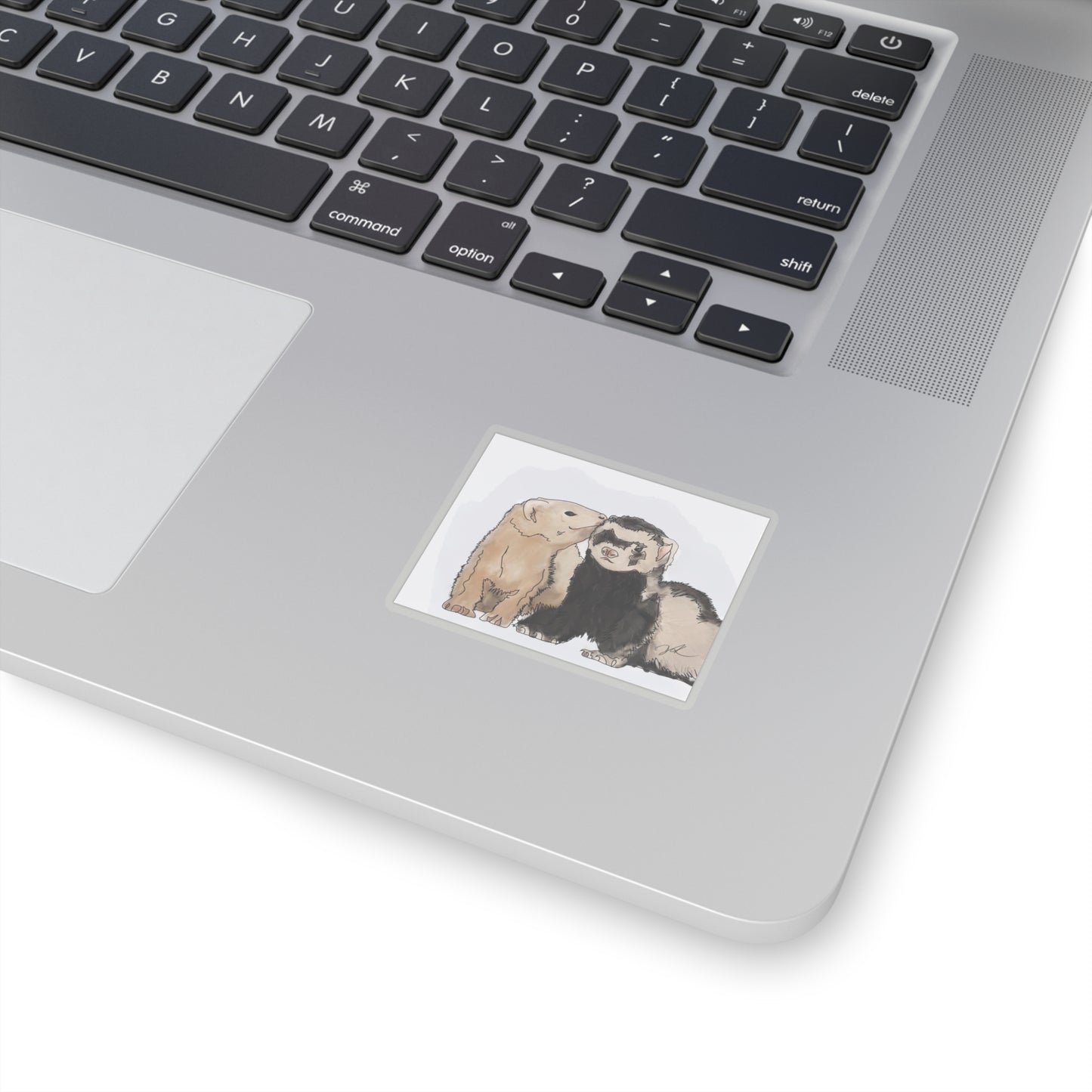 Ferret Kisses - Kiss-Cut Stickers