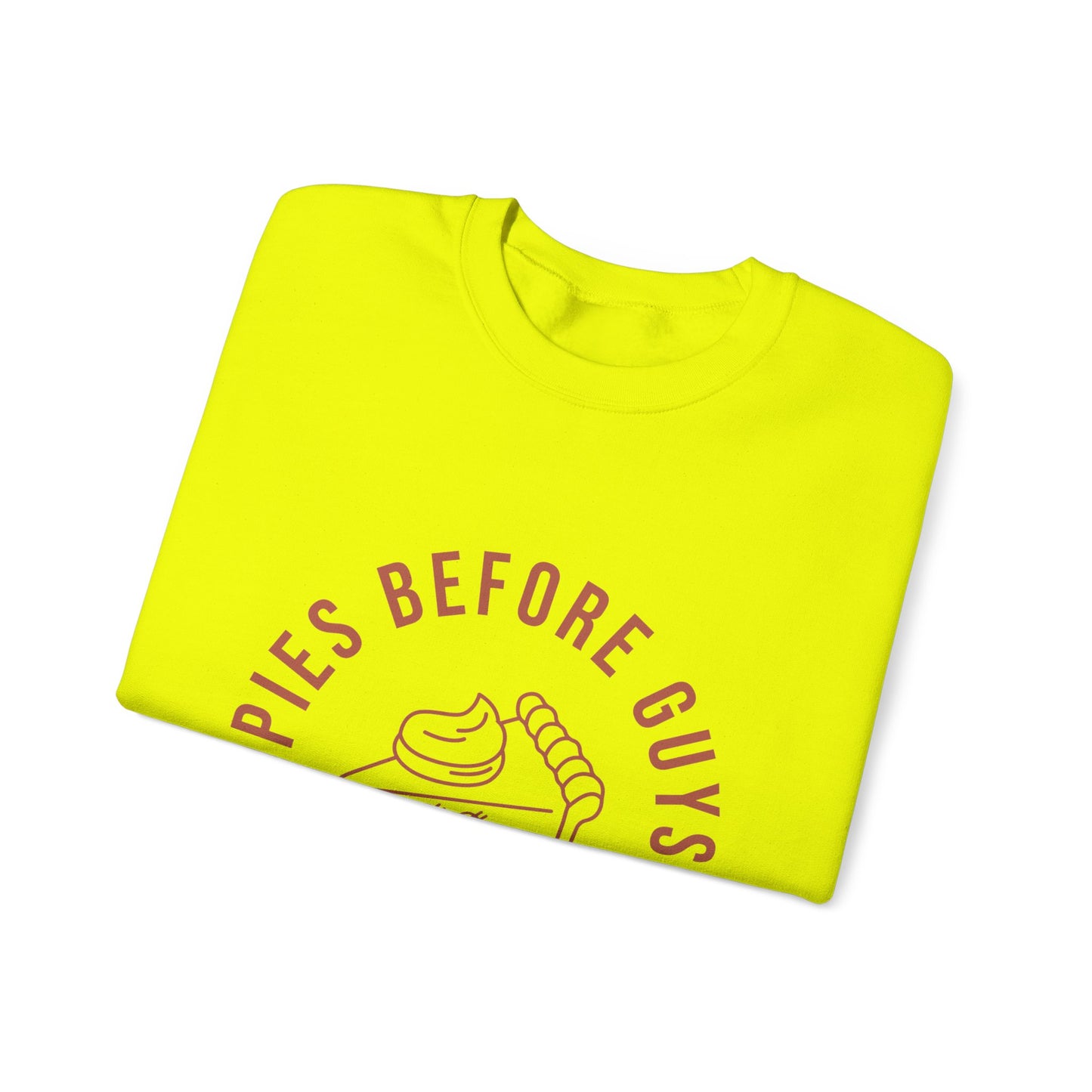 "Pies Before Guys" Unisex Heavy Blend™ Crewneck Sweatshirt