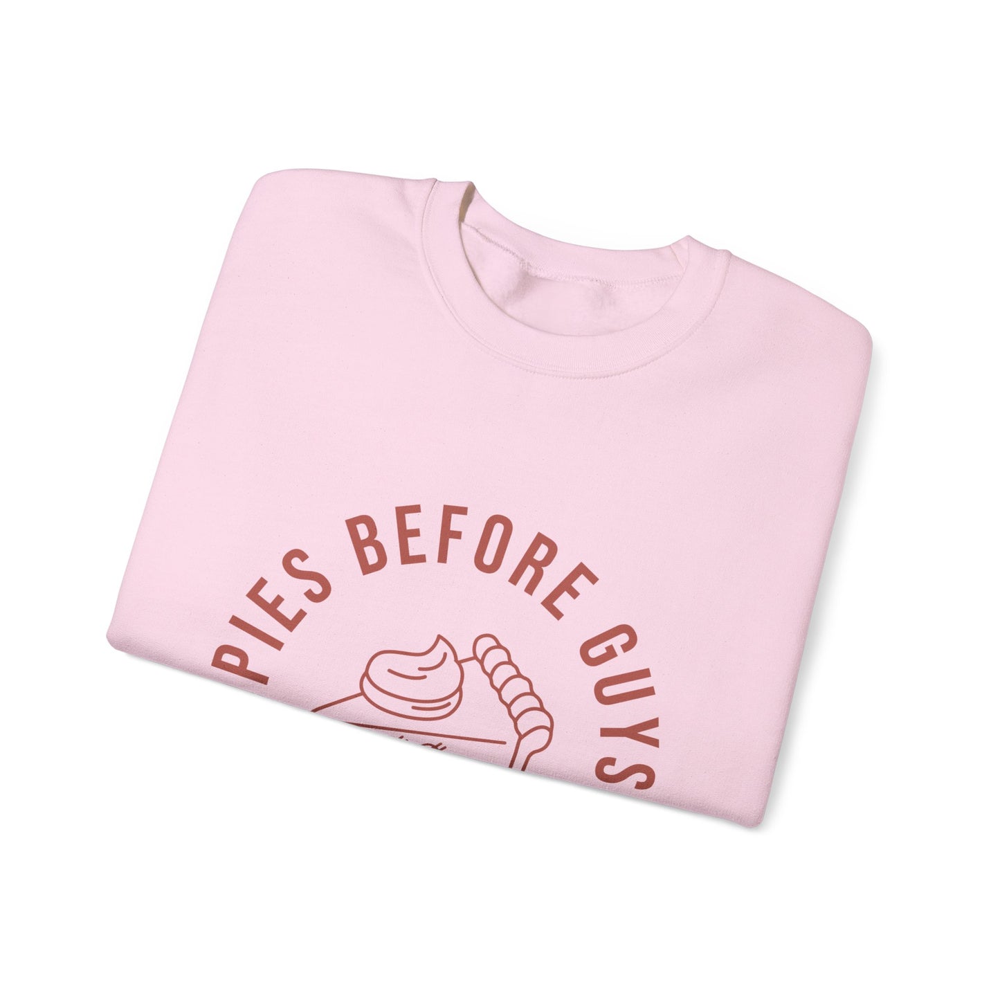"Pies Before Guys" Unisex Heavy Blend™ Crewneck Sweatshirt