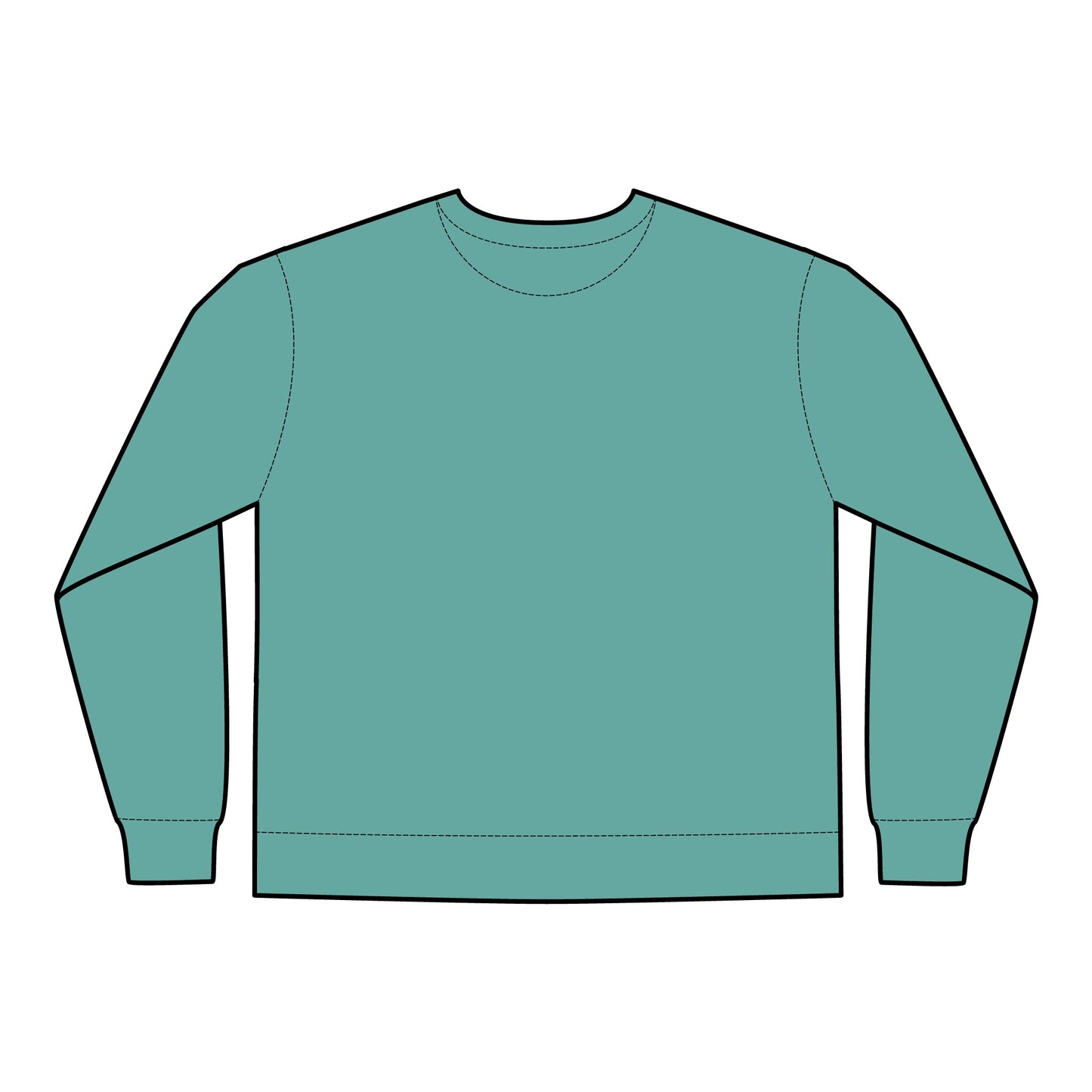 Gobble till you Wobble Unisex ComfortWash® Garment Dyed Crewneck Sweatshirt