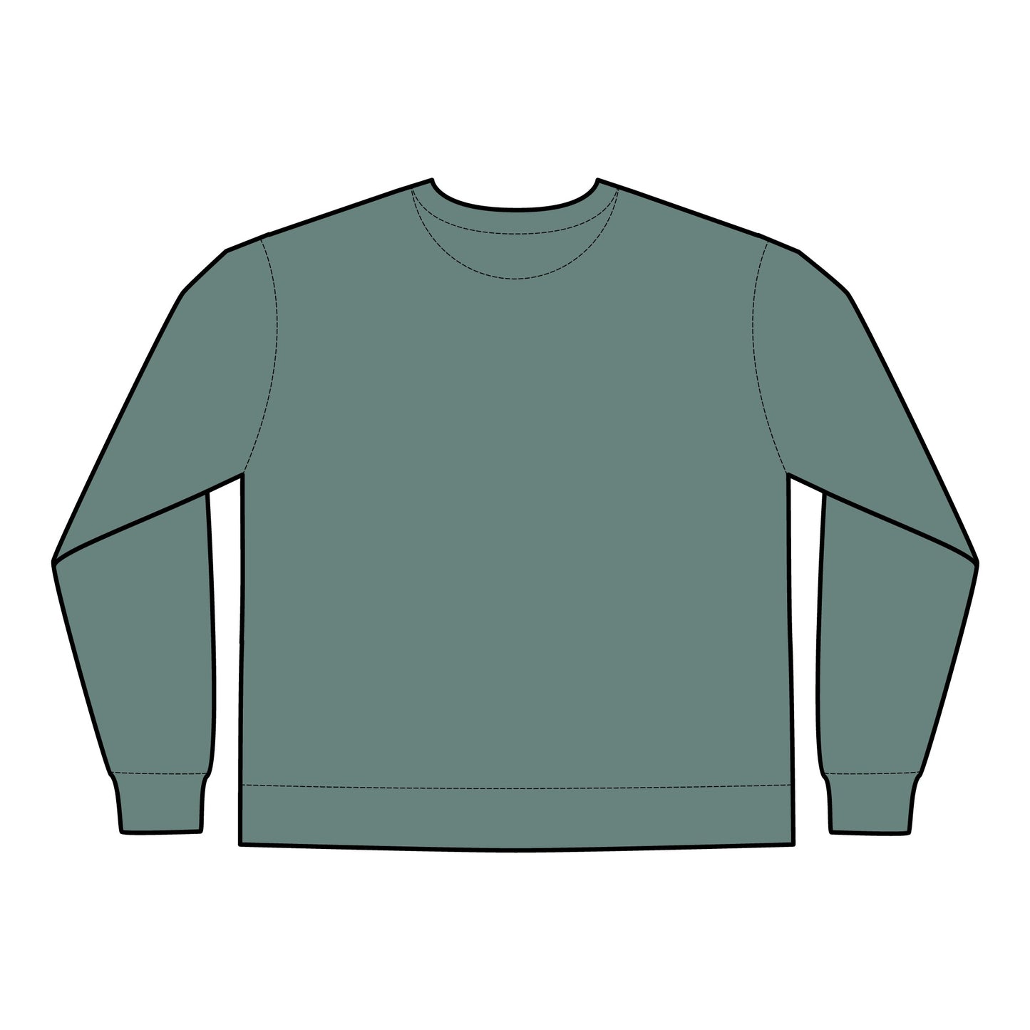 Gobble till you Wobble Unisex ComfortWash® Garment Dyed Crewneck Sweatshirt