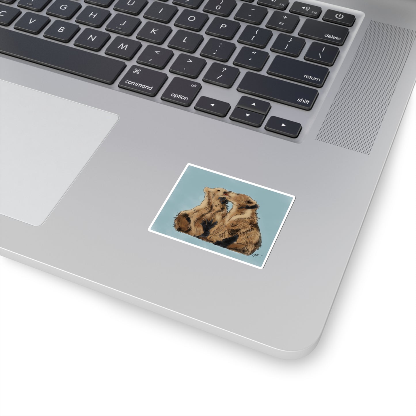 Bear Kissing - Kiss-Cut Stickers