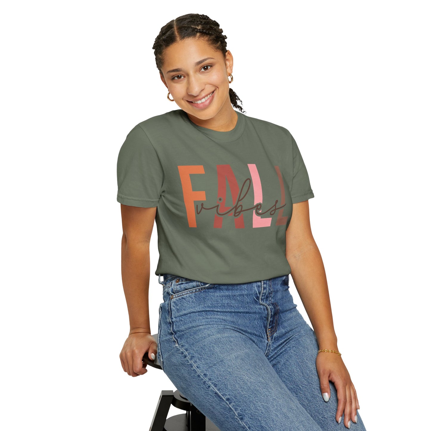 Fall Vibes Garment-Dyed T-shirt