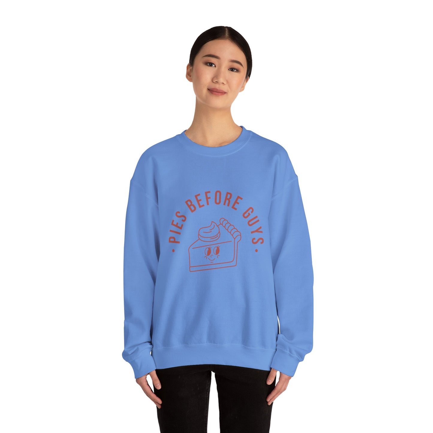 "Pies Before Guys" Unisex Heavy Blend™ Crewneck Sweatshirt