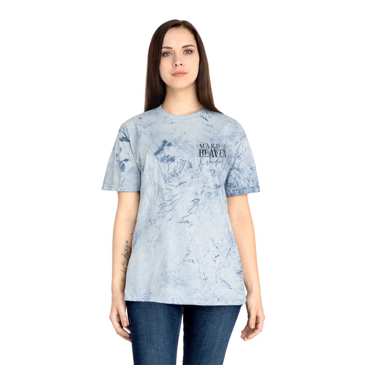 Make Heaven Crowded Volunteer Unisex Color Blast T-Shirt