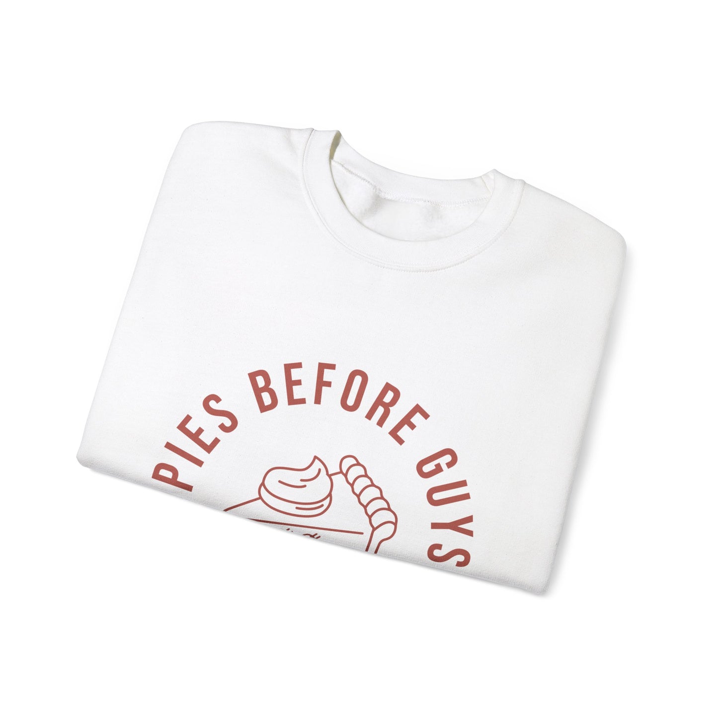 "Pies Before Guys" Unisex Heavy Blend™ Crewneck Sweatshirt
