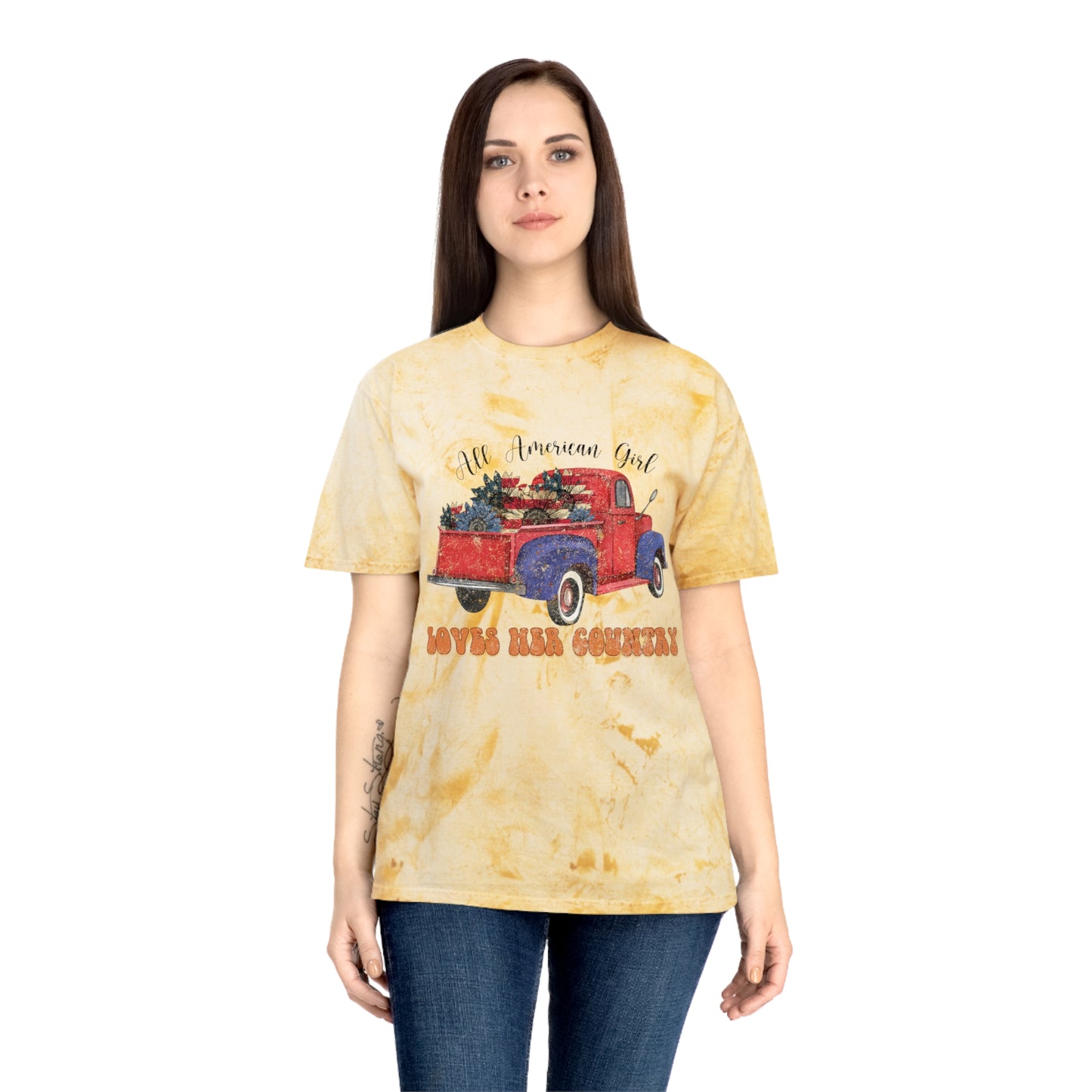 All American Girl Color Blast T-Shirt