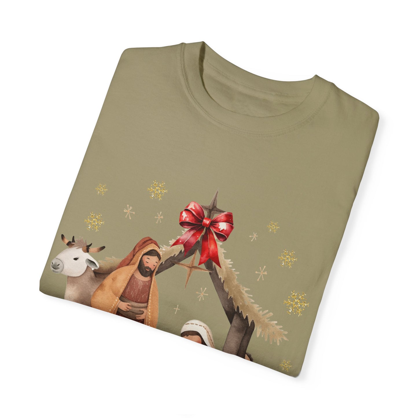 Oh come let us adore Him Garment-Dyed T-shirt