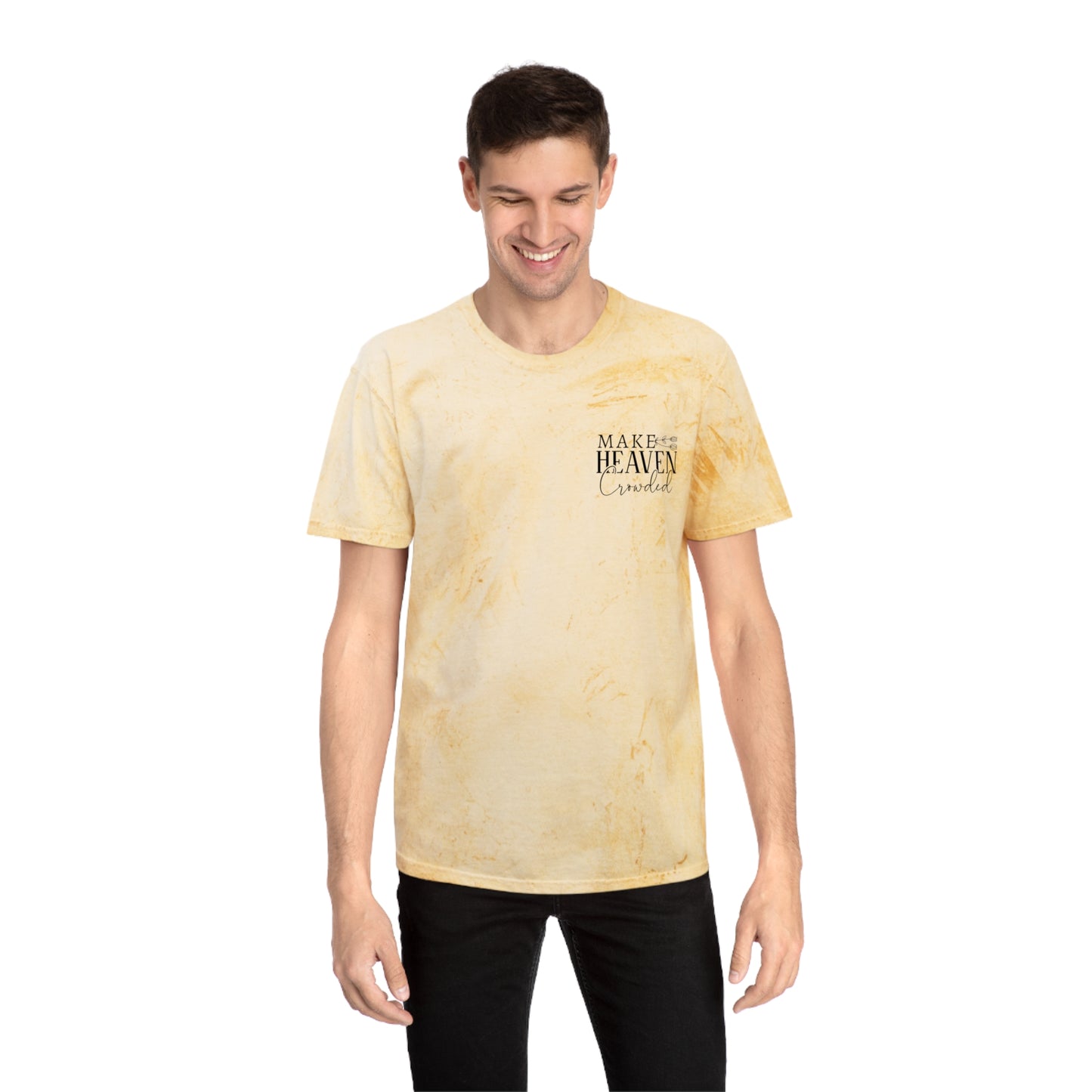 Make Heaven Crowded Volunteer Unisex Color Blast T-Shirt