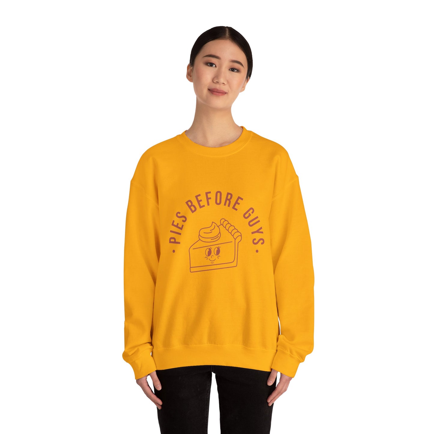 "Pies Before Guys" Unisex Heavy Blend™ Crewneck Sweatshirt