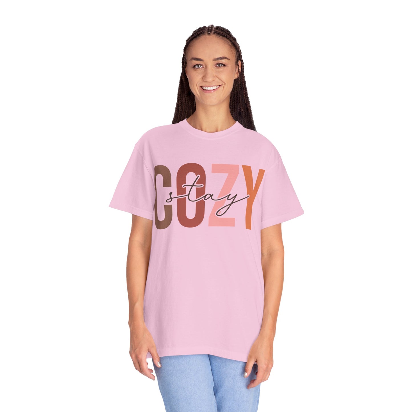 "Stay Cozy" Garment-Dyed T-shirt