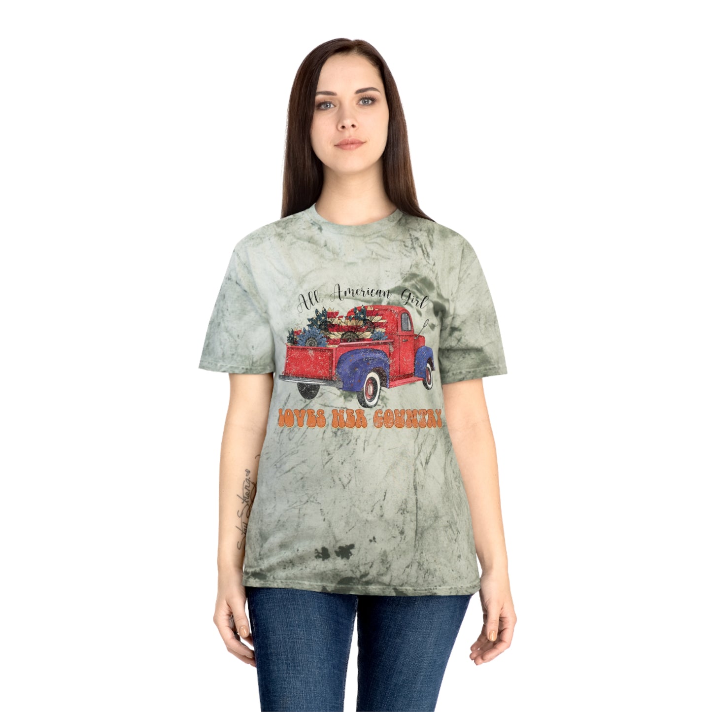 All American Girl Color Blast T-Shirt