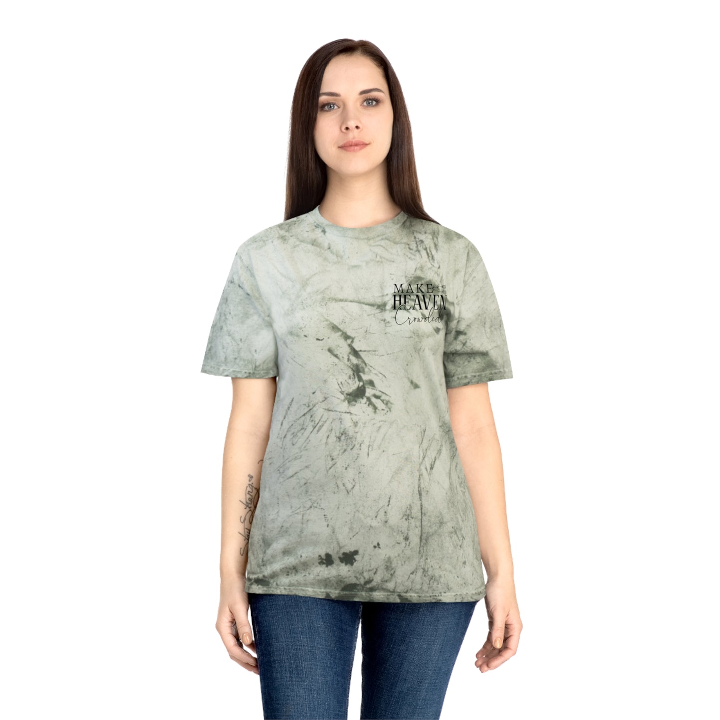 Make Heaven Crowded Volunteer Unisex Color Blast T-Shirt