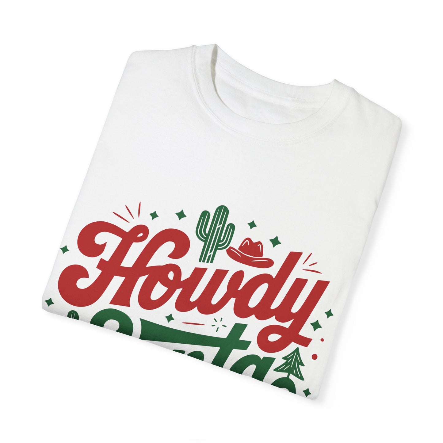 Howdy Santa Garment-Dyed T-shirt